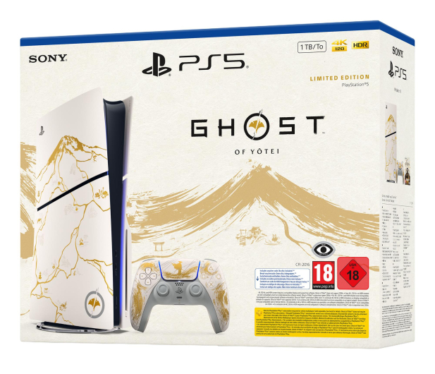 Sony PlayStation 5 Slim + Gra Ghost of Yōtei™ Gold Edition - 1361533 - zdjęcie 4